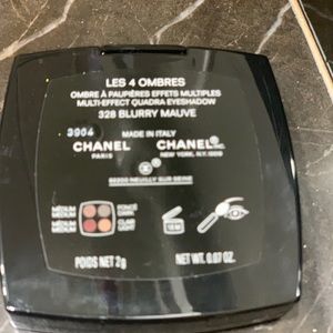 Chanel les ombres eyeshadow quad blurry mauve EUC